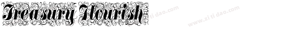 Treasury Flourish字体转换